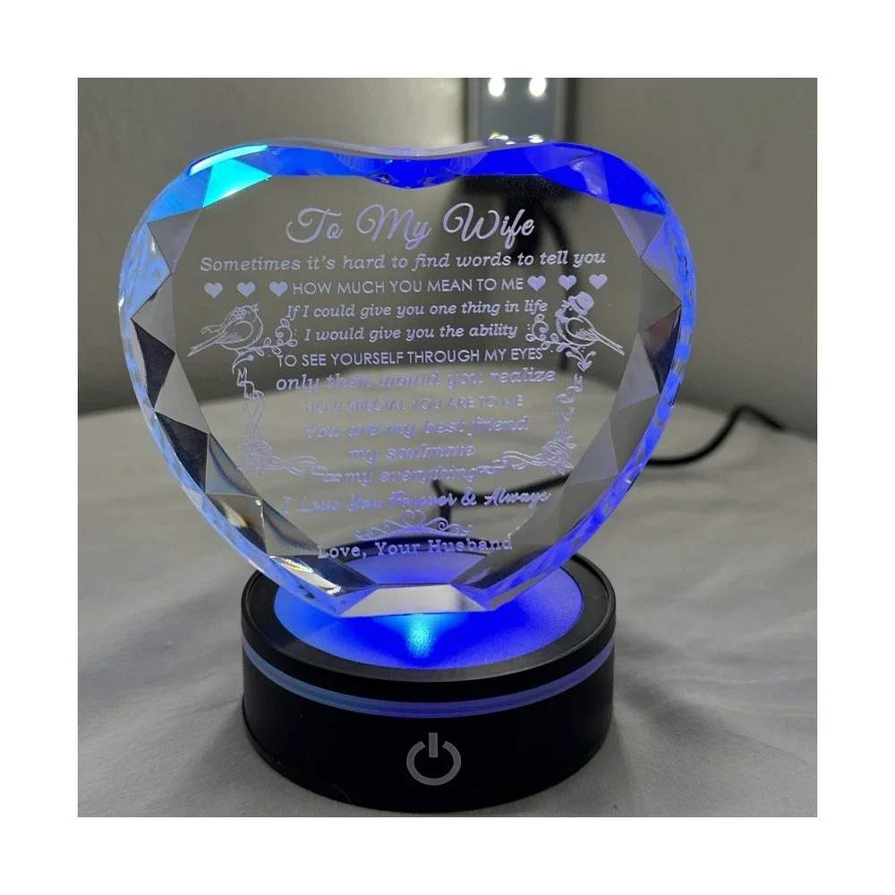 The Unbranded Brand engraved crystal